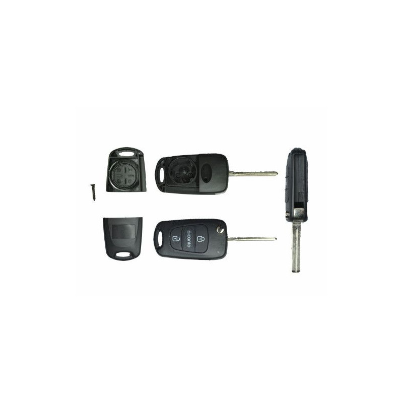 GUSCIO PER CHIAVI NERO 3 SCRITTA PICANTO TOY49 KIA PICANTO (SA) 2004 2008