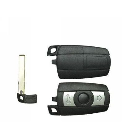 GUSCIO PER CHIAVI NERO CON TASTI ARGENTO 3 VANO BATTERIA SUL RETRO DI EMERGENZA BMW SERIE 5 GT F07 2009 