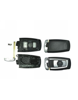 GUSCIO PER CHIAVI NERO CON TASTI ARGENTO 3 DI EMERGENZA BMW SERIE 5 GT F07 2009 