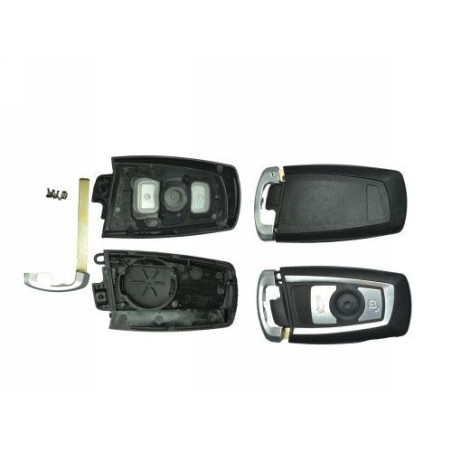 GUSCIO PER CHIAVI NERO CON TASTI ARGENTO 3 DI EMERGENZA BMW SERIE 5 GT F07 2009 