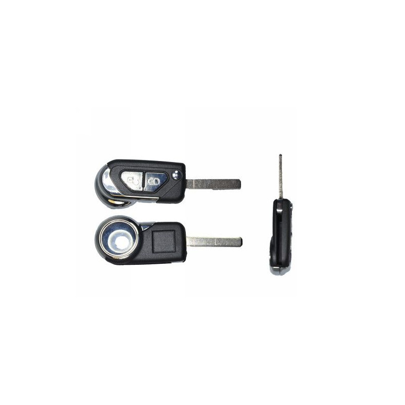 GUSCIO PER CHIAVI NERO CON TASTI ARGENTO 2 VA2 CITROEN DS3 (SA) 2010 2014
