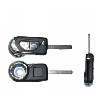 GUSCIO PER CHIAVI NERO CON TASTI ARGENTO 2 VA2 CITROEN DS3 (SA) 2010 2014