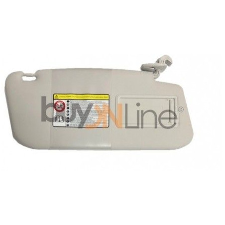 PANTINA ALETTA PARASOLE PARASOLE DX GRIGIA FIAT 500 L (351/352) 2012 2017 OEM 735595122
