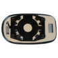 VETRO CON PIASTRA DX/SX AZZURRATO ALFA ROMEO 166 (936) 1998 2007 OEM 60779357