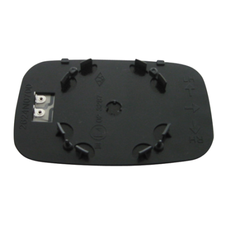 VETRO CON PIASTRA DX/SX CROMATO ROVER 200 (XW/RF) 1996 1999 OEM CRD100350