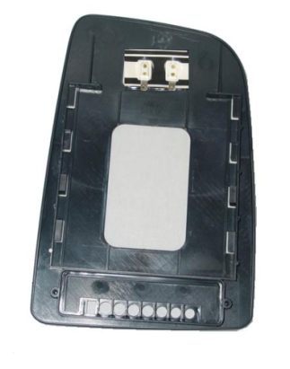 VETRO CON PIASTRA SX CROMATO SUP ATTACCO RETTANGOLARE MERCEDES-BENZ SPRINTER 208/408 (W906) 2006 2013 OEM A0028111533