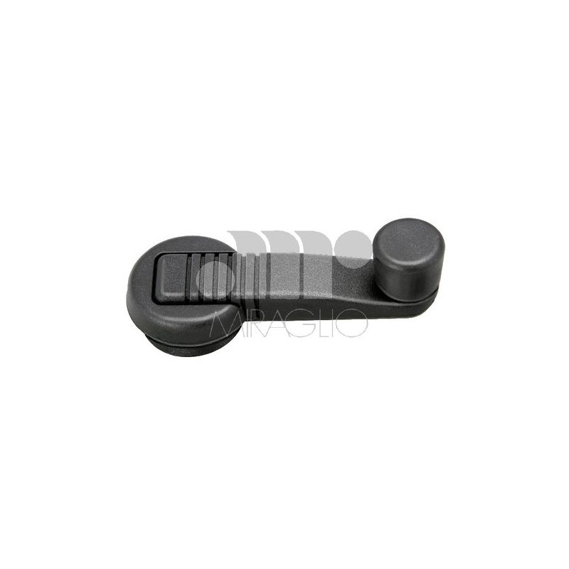 MANIGLIA ALZ ANT/POST DX/SX GRIGIO SCURO IN PLASTICA RENAULT CLIO I (B C57/5 357) 1994 1995 OEM 7700797108