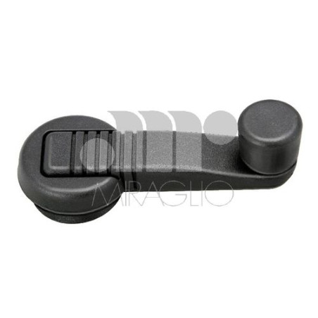 MANIGLIA ALZ ANT/POST DX/SX GRIGIO SCURO IN PLASTICA RENAULT CLIO I (B C57/5 357) 1994 1995 OEM 7700797108