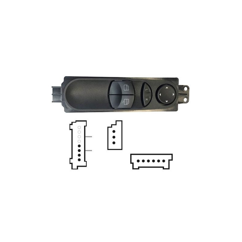PULSANTIERA ALZACRISTRALLO SX 12 2 MERCEDES-BENZ SPRINTER (W907/W910) 2018  OEM A9065451213