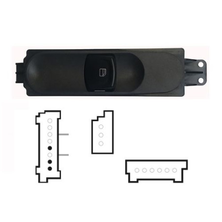 PULSANTIERA ALZACRISTRALLO DX 3 1 MERCEDES-BENZ SPRINTER (W907/W910) 2018  OEM A9065450913