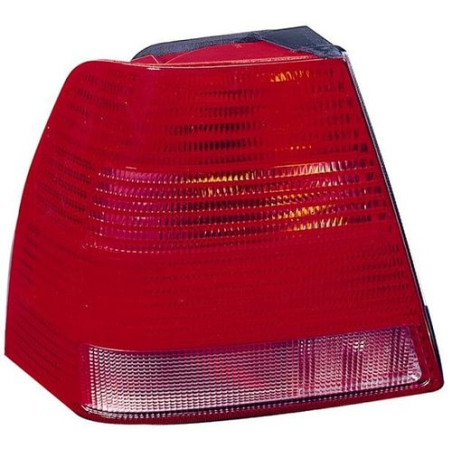 FANALE POST DX BIANCO-ROSSO SENZA COMFORTLINE - TRENDLINE VOLKSWAGEN BORA (1J2/1J6) 1998 2005 OEM 1J5945096AB