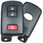 GUSCIO PER CHIAVI 2+1 (SENZA GOMMINO PAD INTERNO) TOYOTA LAND CRUISER (J10) 1998 2007