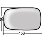 VETRO CON PIASTRA DX/SX RENAULT CLIO III (BR0 1/CR0 1) 2006 2009 OEM 7701054752