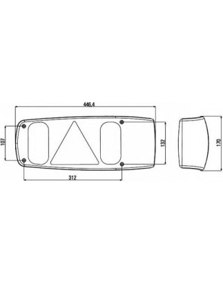 LUCE POST DX 12 V