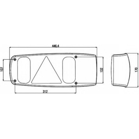 LUCE POST DX 12 V
