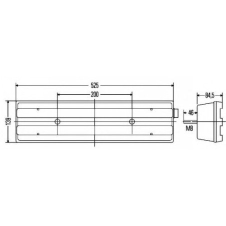 FANALE POST MB ACTROS DX