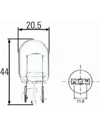 W21W 12V 21W STANDARD