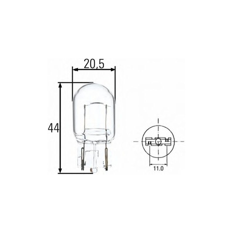 W21W 12V 21W STANDARD