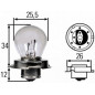 LAMPADINA 12V15W EX 012015011