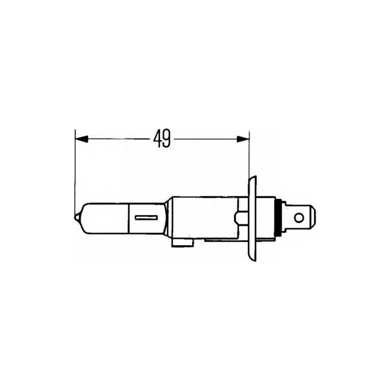 LAMPADINA H1-1 FILAM. 24/70 HD
