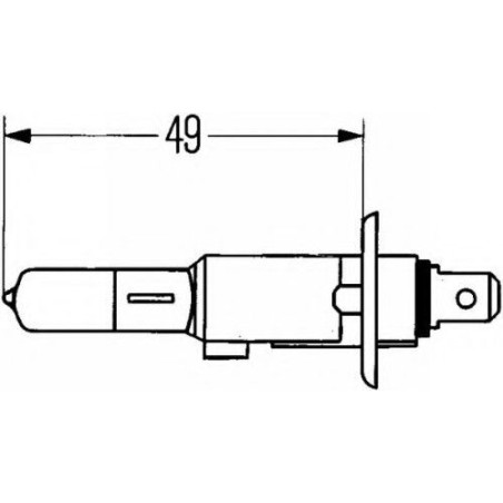 LAMPADINA H1-1 FILAM. 24/70 HD