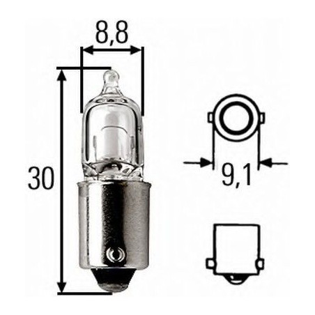 H5W 12V 5W STANDARD