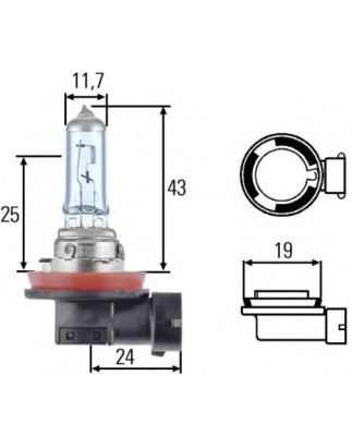 H8 12V 35W STANDARD