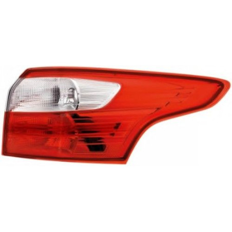 FANALE P/SX EST BIANCO ROSSO A LED FORD FOCUS SW 01/11 