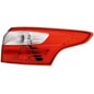 FANALE P/SX EST BIANCO ROSSO A LED FORD FOCUS SW 01/11 