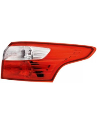 FANALE P/DX EST BIANCO ROSSO A LED FORD FOCUS SW 01/11 