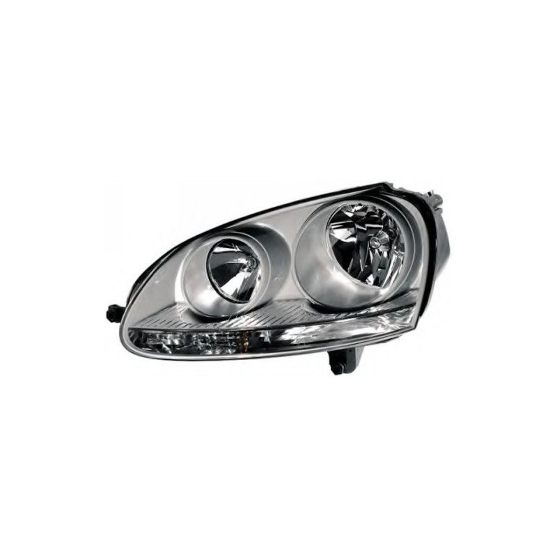 FARO SX H7-H7 C/MOTOR ELETT PARAB CROM VW GOLF 5 08/03  S/LAMP