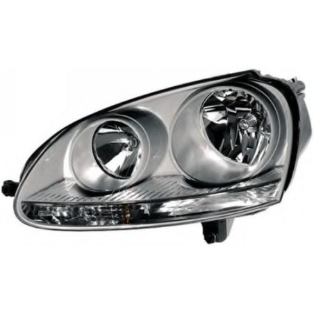 FARO DX H7-H7 C/MOTOR ELETT PARAB CROM VW GOLF 5 08/03 S/LAMP
