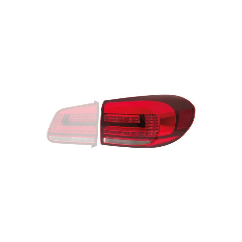 FANALE P/DX A LED EST VW TIGUAN 06/11 