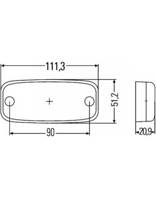 SIDE-MARKER LED 24V EX 963639011