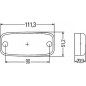 SIDE-MARKER LED 24V EX 963639011