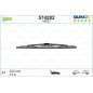 SPAZZOLA TERGI SILENCIO STANDARD POST DX/SX SINGOLA 340mm CODICE BREVE: VR37