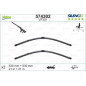 SPAZZOLA TERGI SILENCIO FLAT BLADE ANT SX COPPIA 530mm + 530mm CODICE BREVE: VF301