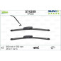 SPAZZOLA TERGI SILENCIO FLAT BLADE ANT SX COPPIA 650mm + 550mm CODICE BREVE: VF400