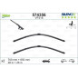SPAZZOLA TERGI SILENCIO FLAT BLADE ANT DX/SX COPPIA 700mm + 650mm CODICE BREVE: VF418