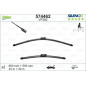 SPAZZOLA TERGI SILENCIO FLAT BLADE ANT SX COPPIA 600mm + 500mm CODICE BREVE: VF362