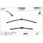 SPAZZOLA TERGI SILENCIO FLAT BLADE ANT SX COPPIA 650mm + 380mm CODICE BREVE: VF466
