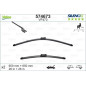 SPAZZOLA TERGI SILENCIO FLAT BLADE ANT DX/SX COPPIA 650mm + 650mm CODICE BREVE: VF473