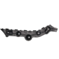 STAFFA PARAURTI POST SX DACIA LOGAN-MCV II 2012 2016 OEM 850458954R