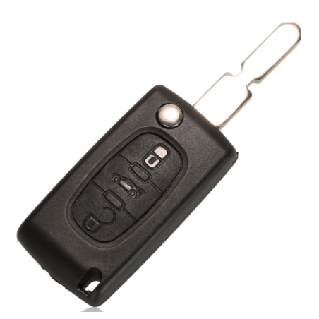 GUSCIO PER CHIAVI 3 (C/ALLOGGIO BATTERIA CE0536) PEUGEOT 407 (6D/6C) 2004 2010