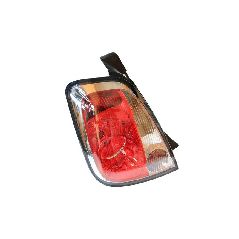 FANALE POST SX SENZA 2 P21W,PY21W,R10W NERO FIAT 500 (312) 2007 2015 OEM 51934482