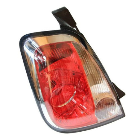 FANALE POST SX SENZA 2 P21W,PY21W,R10W NERO FIAT 500 (312) 2007 2015 OEM 51934482