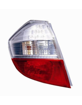 FANALE POST DX BIANCO/ROSSO CON LED HONDA JAZZ (GE/GG/GPZA) 2008 2011 OEM 33501SJDG11