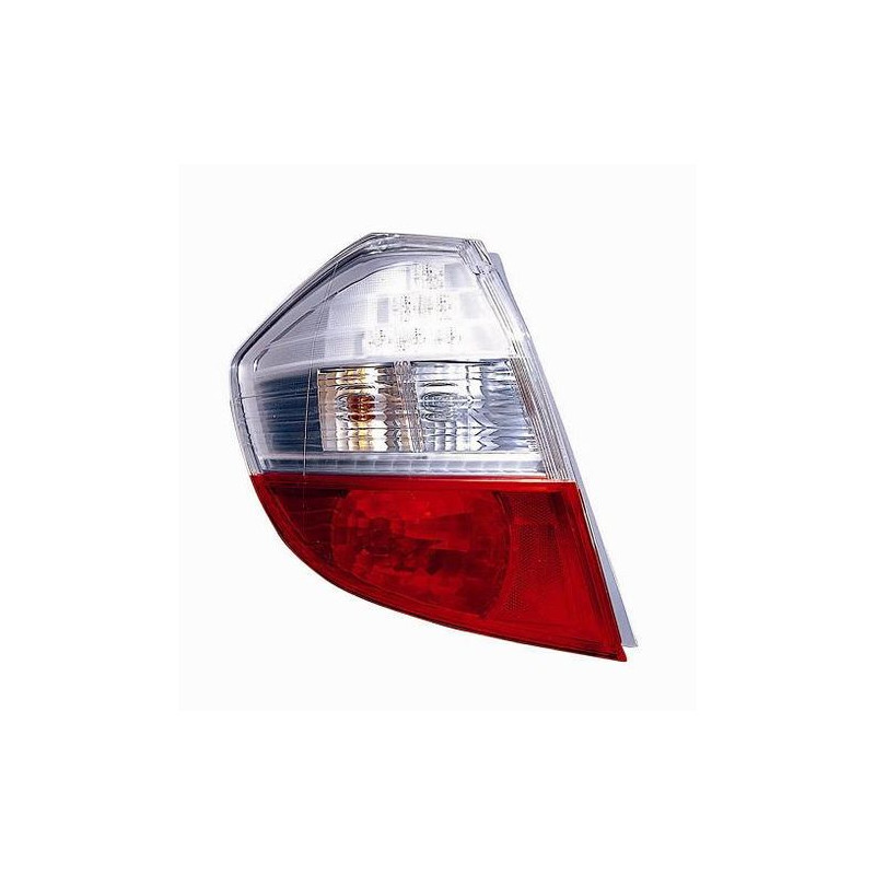 FANALE POST DX BIANCO/ROSSO CON LED HONDA JAZZ (GE/GG/GPZA) 2008 2011 OEM 33501SJDG11