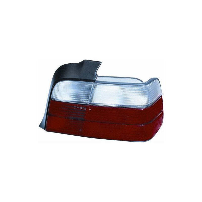 FANALE POST DX ROSSO/BIANCO SENZA BMW SERIES 3 COUPE/CABRIO (E36) 1990 1998 OEM 63219403101