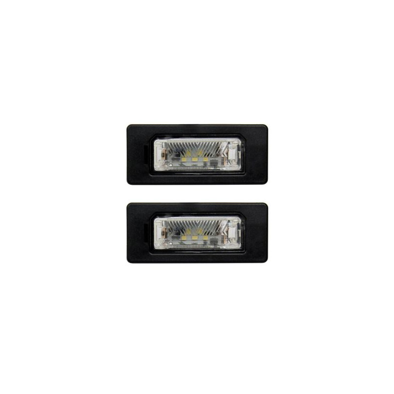 FANALE TARGA DX/SX LED ( SET 2 PZ. ) AUDI A1 (8X1/8XK/8XA/8XF) 2010 2014 OEM 7PP943021